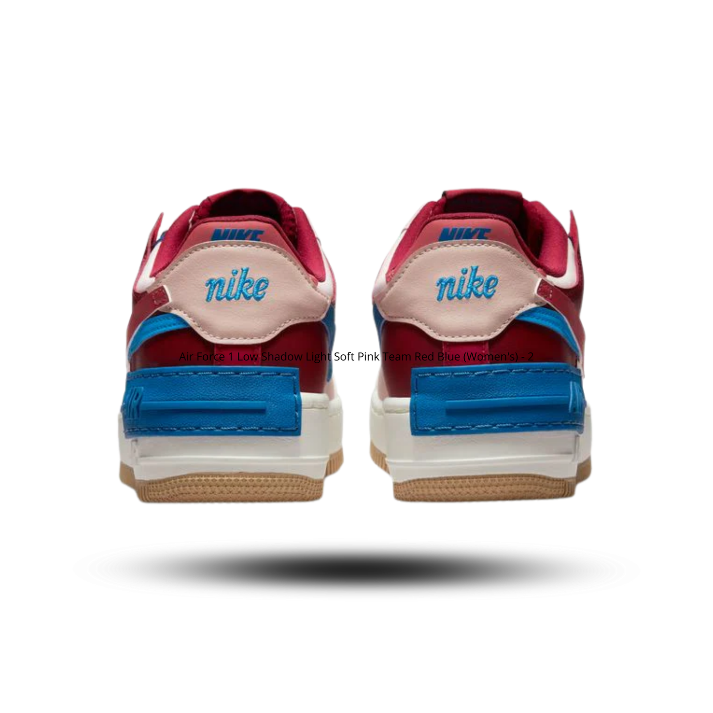 Nike Air Force 1 Low Shadow Light Soft Pink Team Red Blue (Women's)
