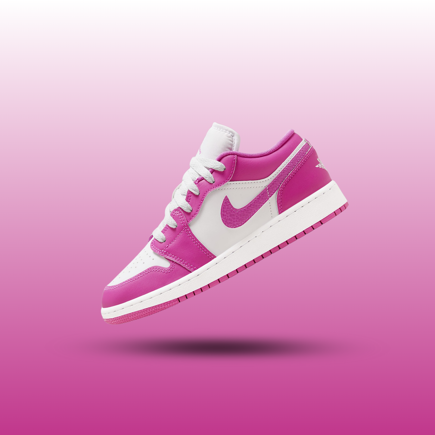Air Jordan 1 Low Fire Pink (GS)