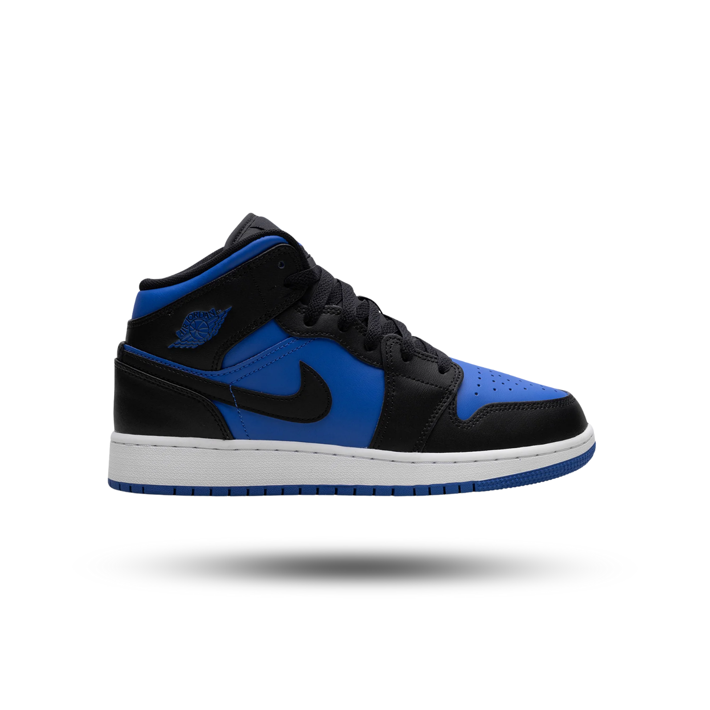 Air Jordan 1 Mid Black Royal Blue (GS)