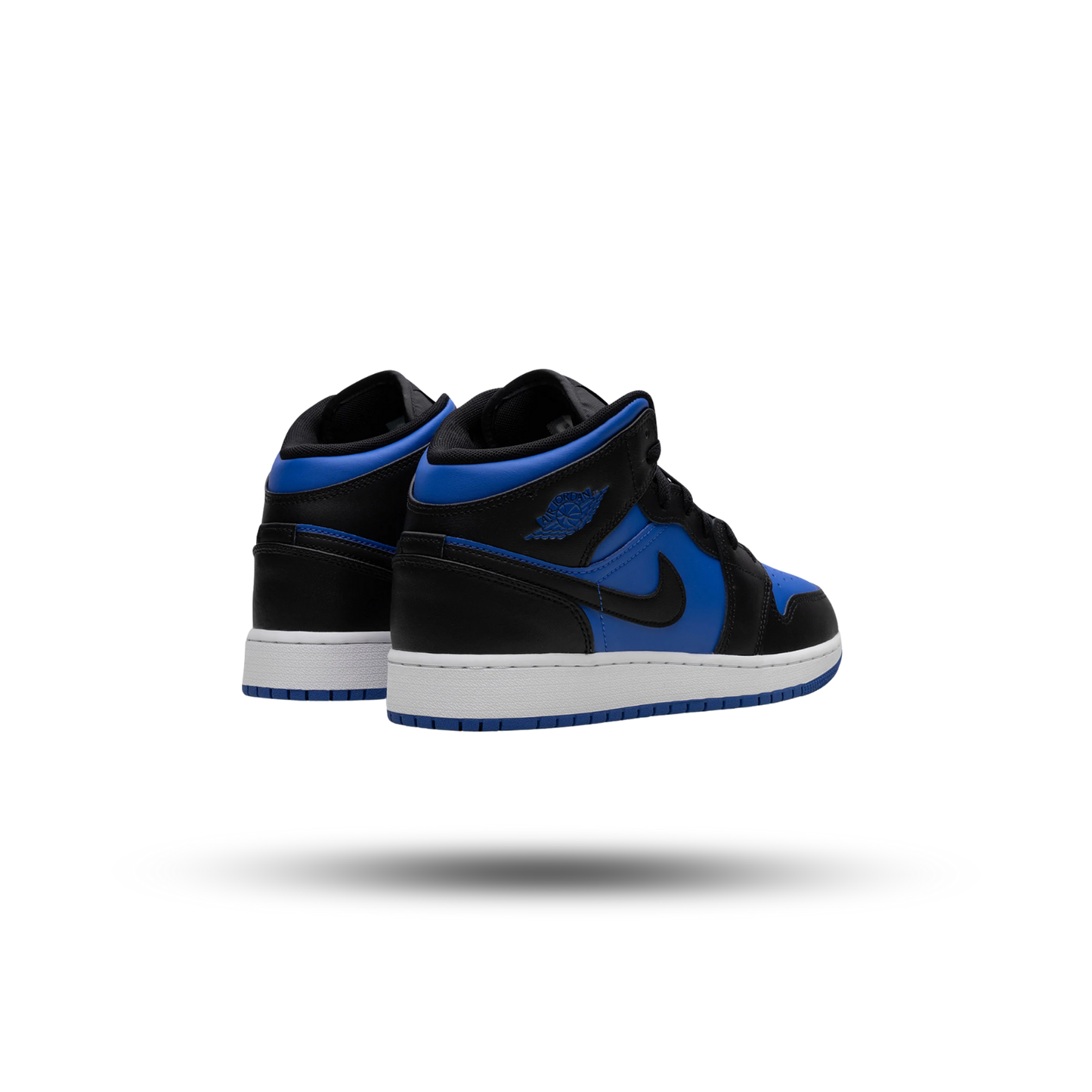 Air Jordan 1 Mid Black Royal Blue (GS)