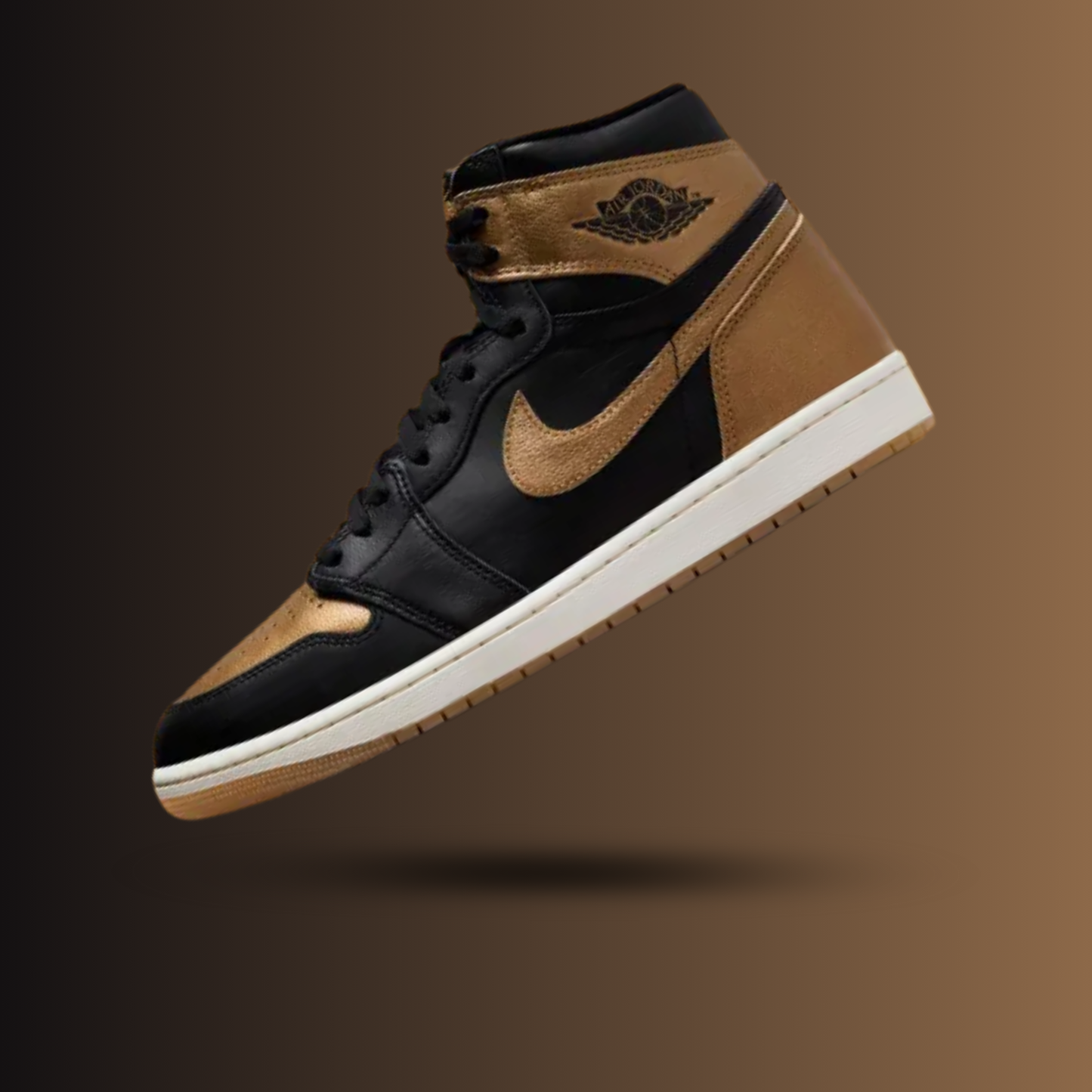 Air Jordan 1 Retro High OG Black Metallic Gold