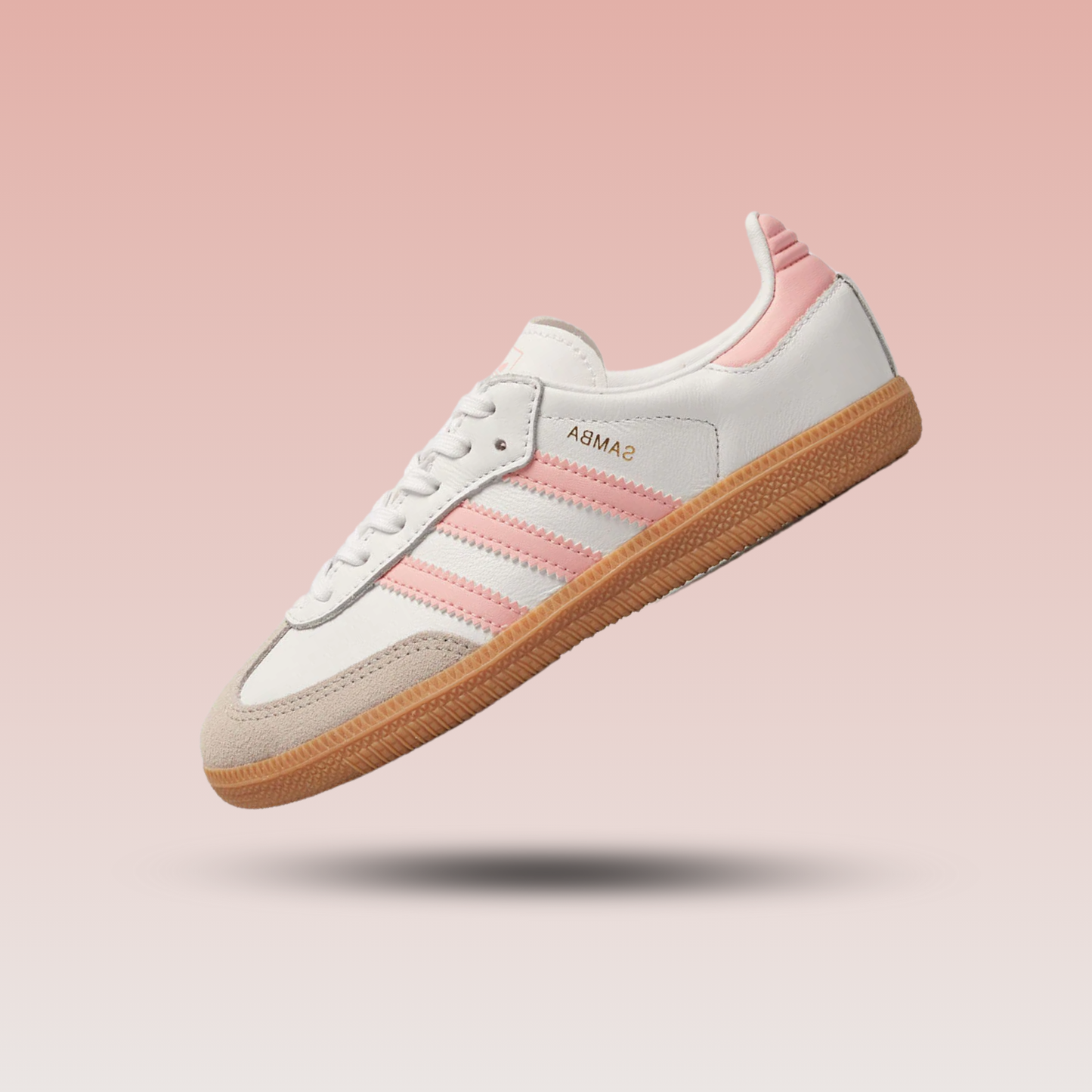 adidas Samba OG White Coral Pink (GS)