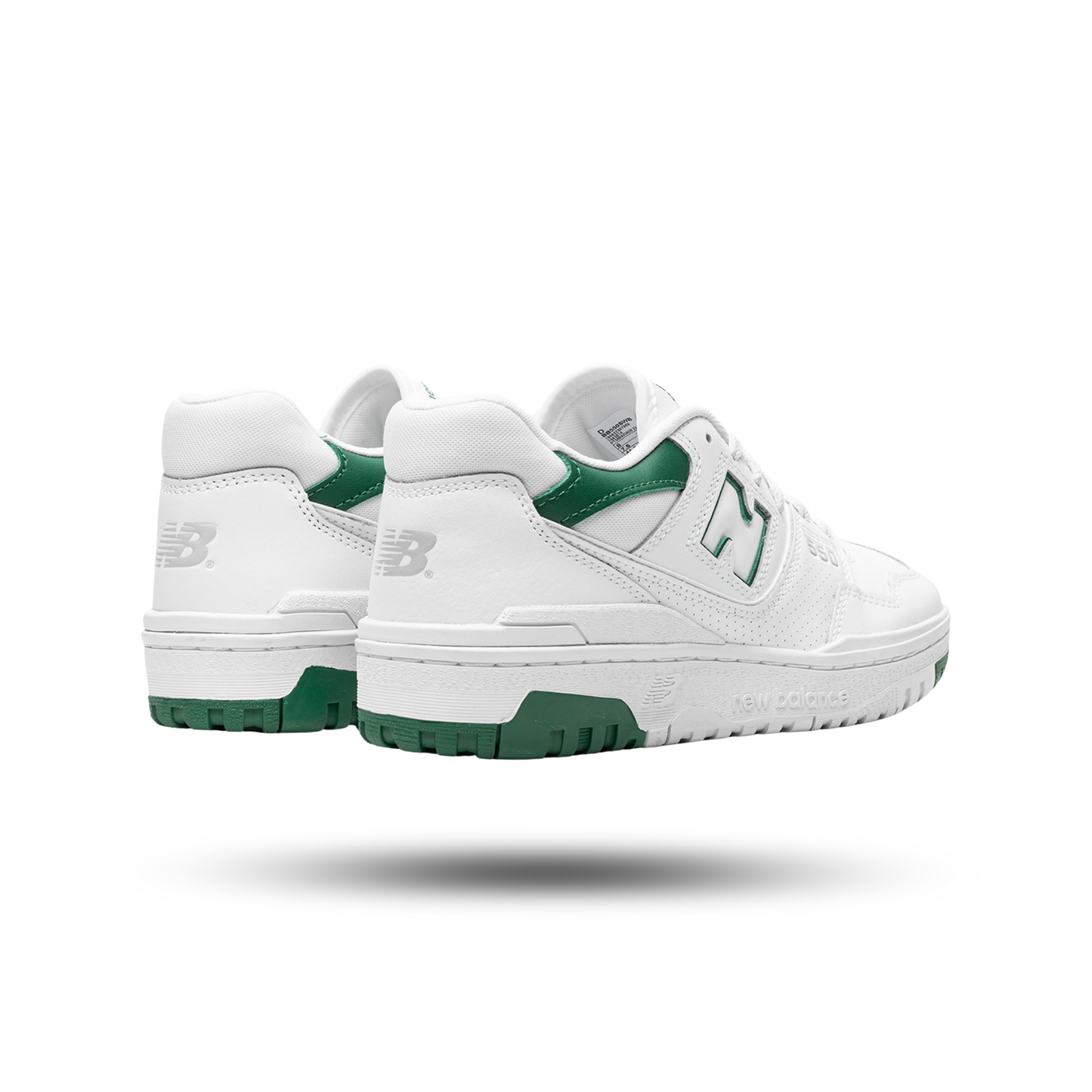 New Balance 550 White Classic Green