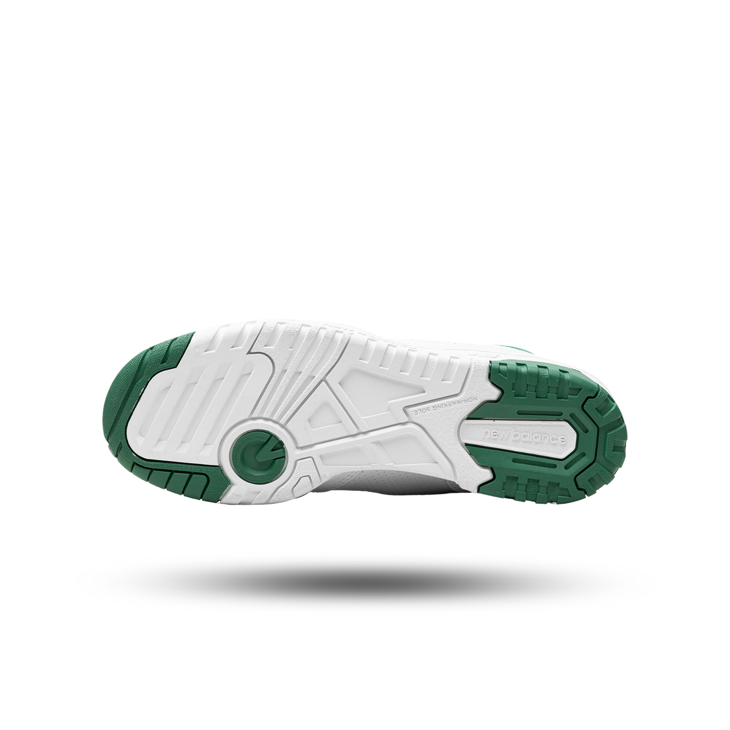 New Balance 550 White Classic Green