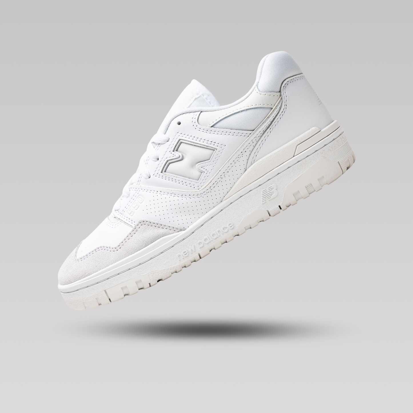 New Balance 550 White Grey Toe