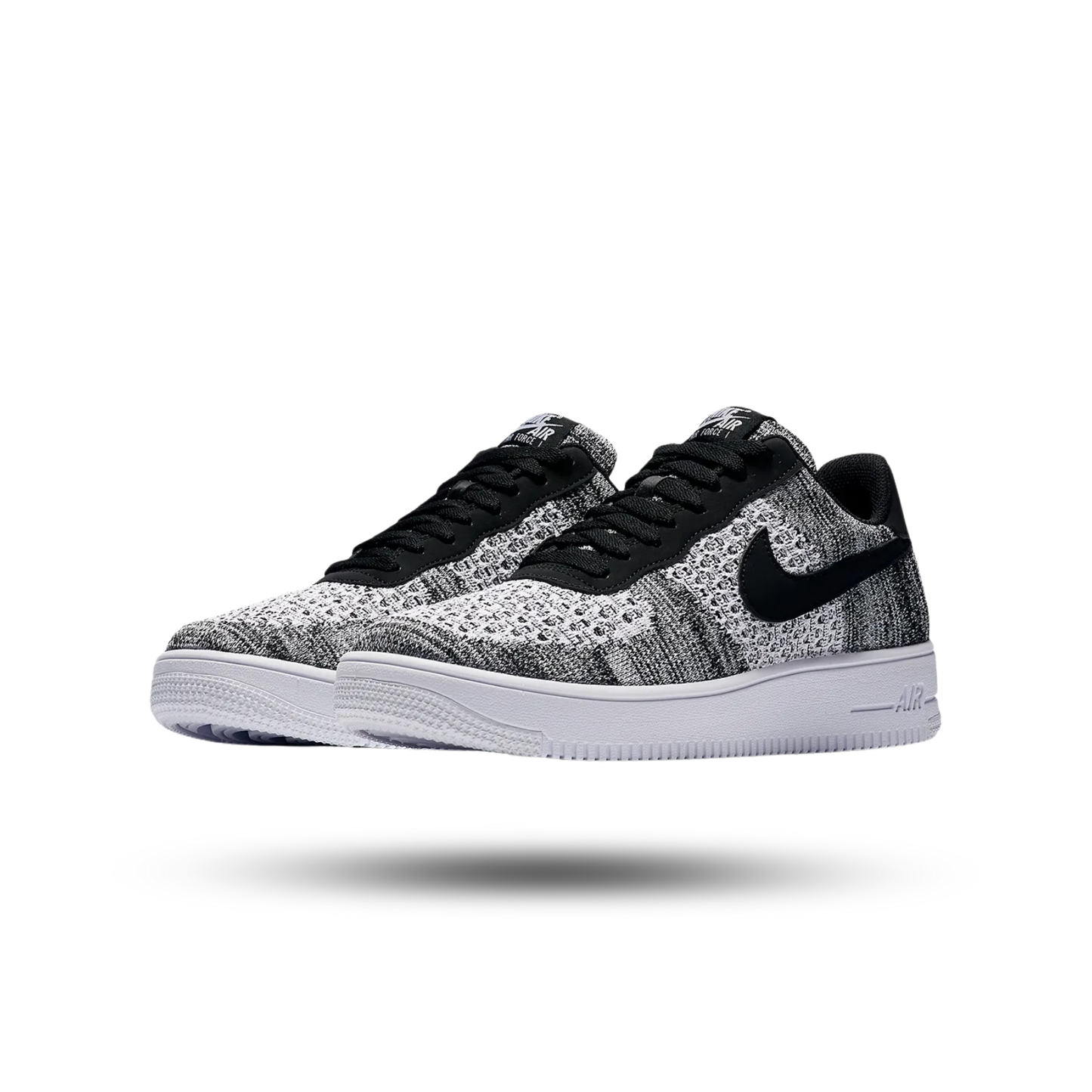 Nike Air Force 1 Flyknit 2 Black Pure Platinum