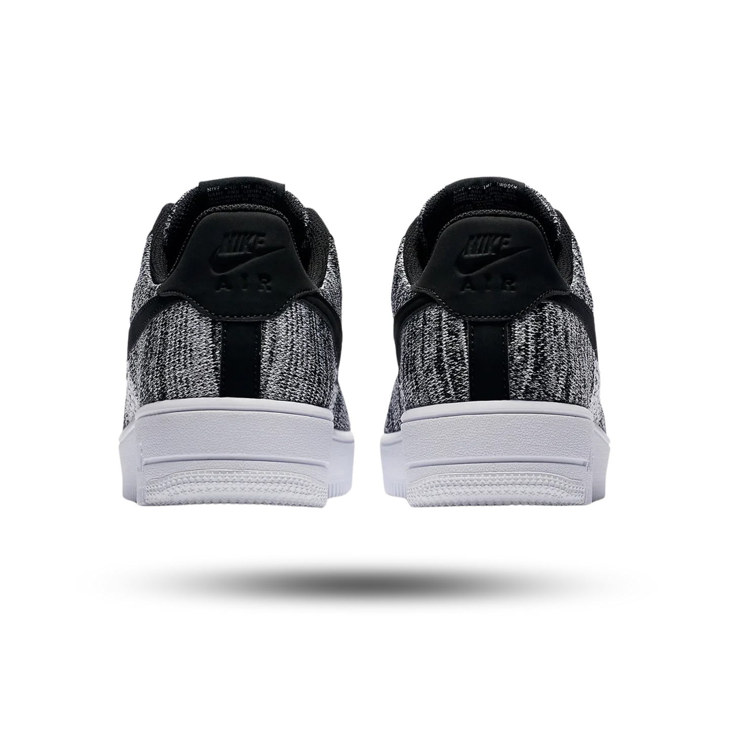 Nike Air Force 1 Flyknit 2 Black Pure Platinum