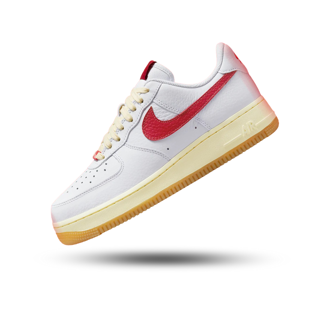 Nike Air Force 1 Low White Red Gum