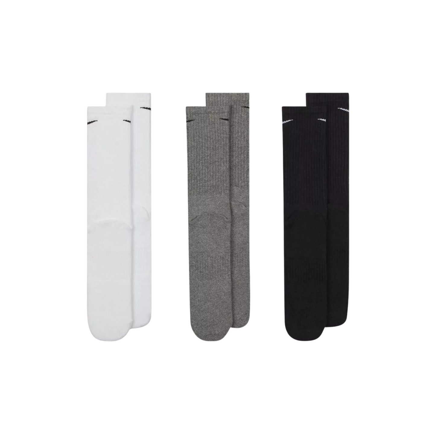 Ponožky Nike Everyday Cushioned Training Crew 3-pack - Vícebarevné