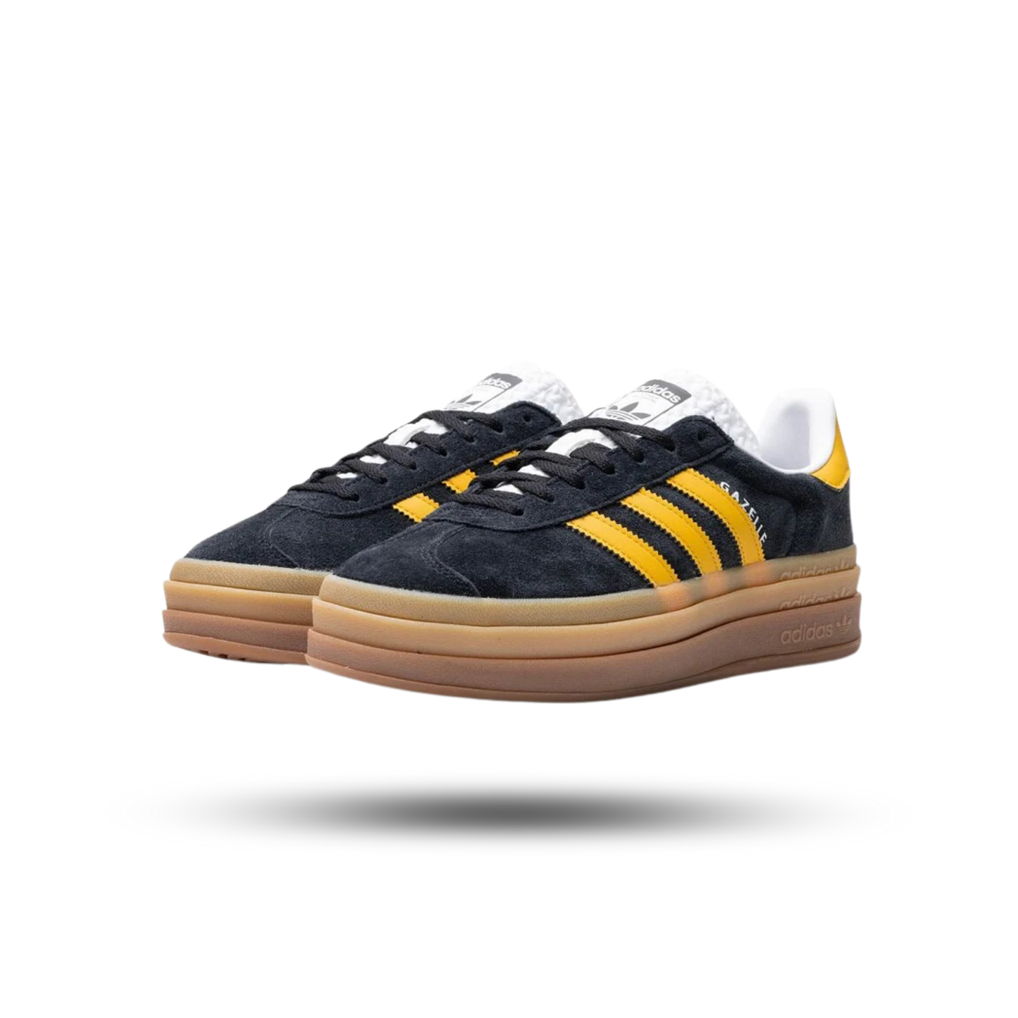 adidas Gazelle Bold Black Bold Gold (Women's)