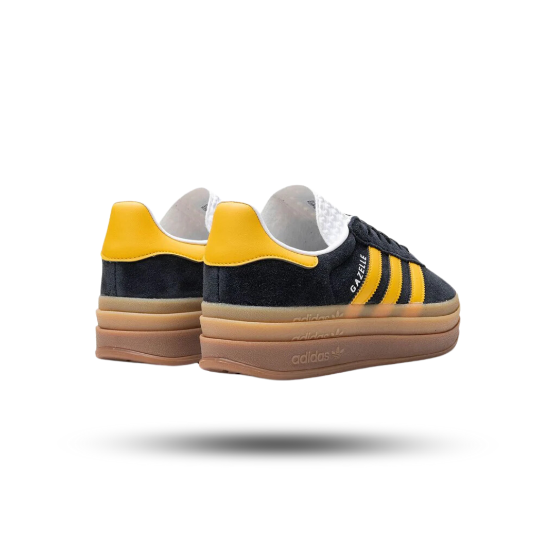 adidas Gazelle Bold Black Bold Gold (Women's)