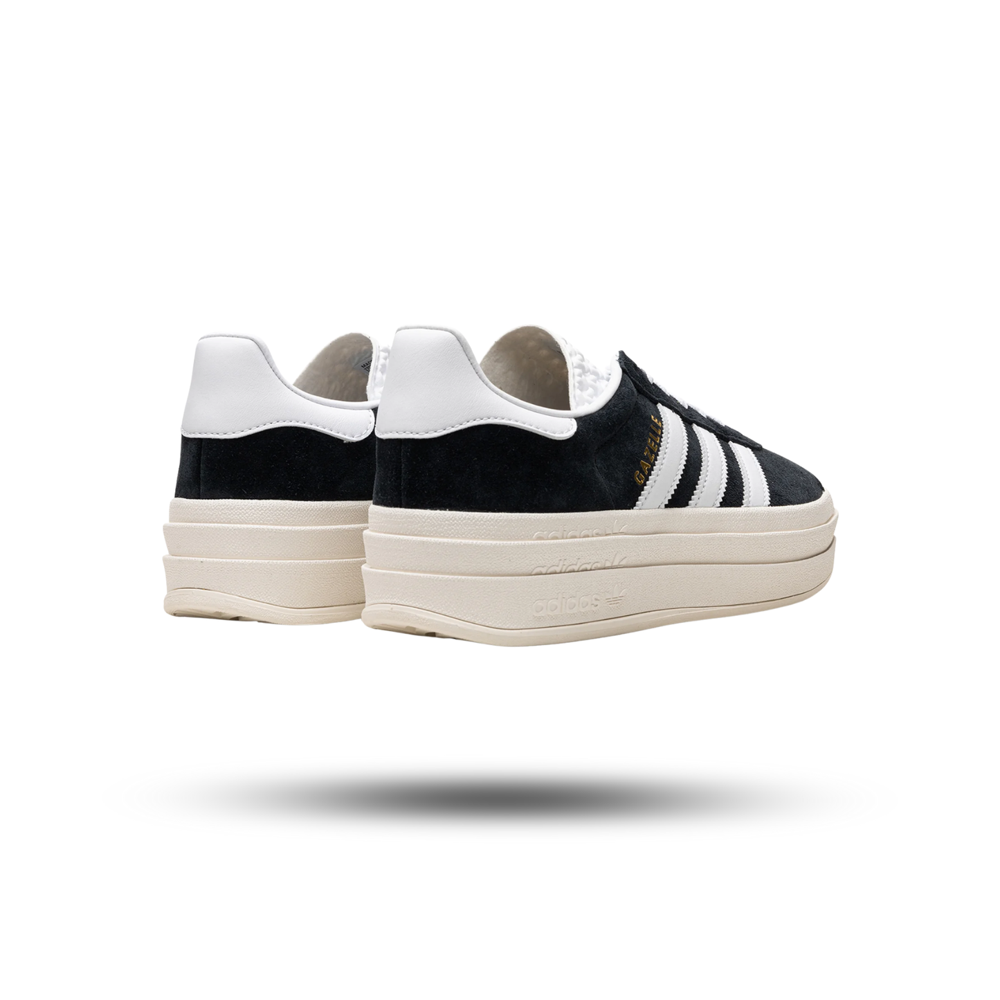 adidas Gazelle Bold Core Black White (Women's)