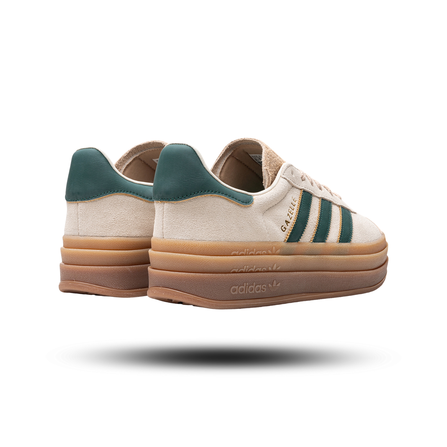 adidas Gazelle Bold Magic Beige Collegiate Green (Women's)