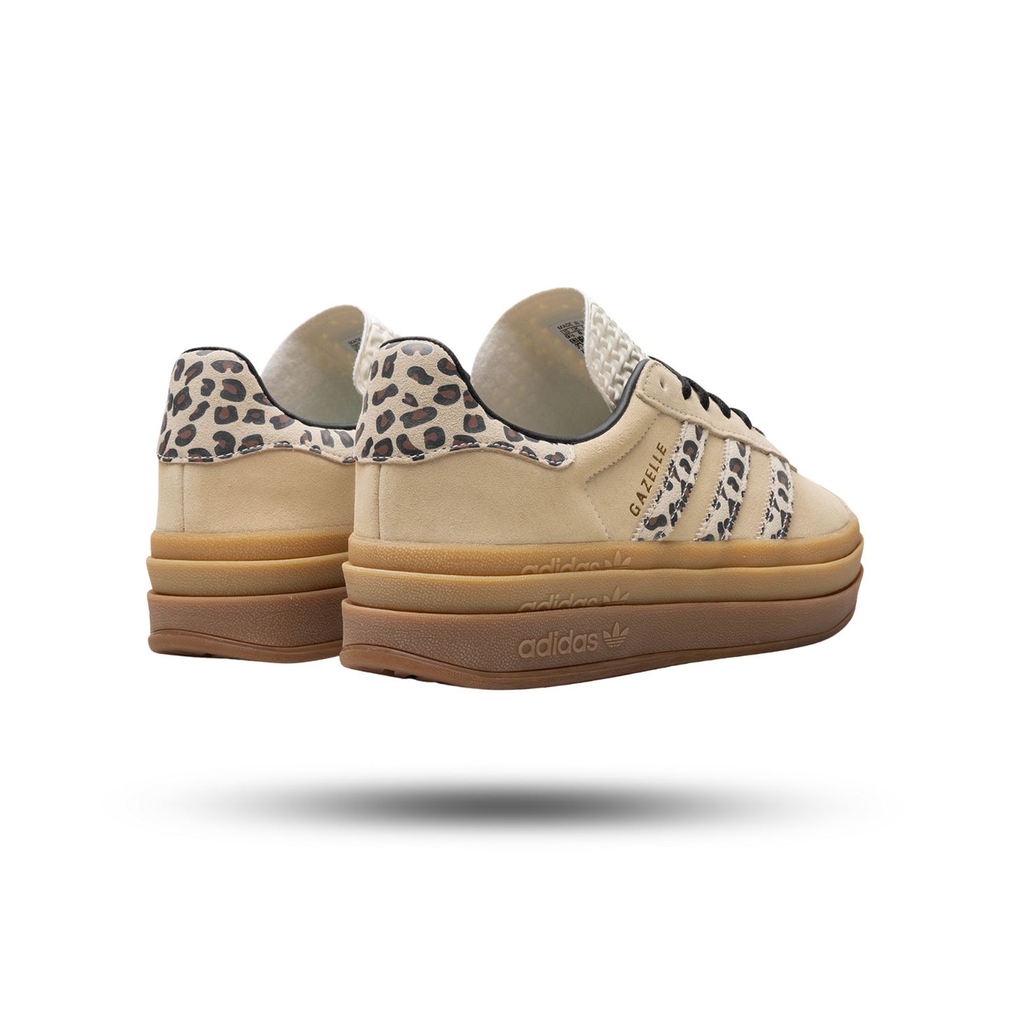adidas Gazelle Bold Cream Black Leopard (Women's)
