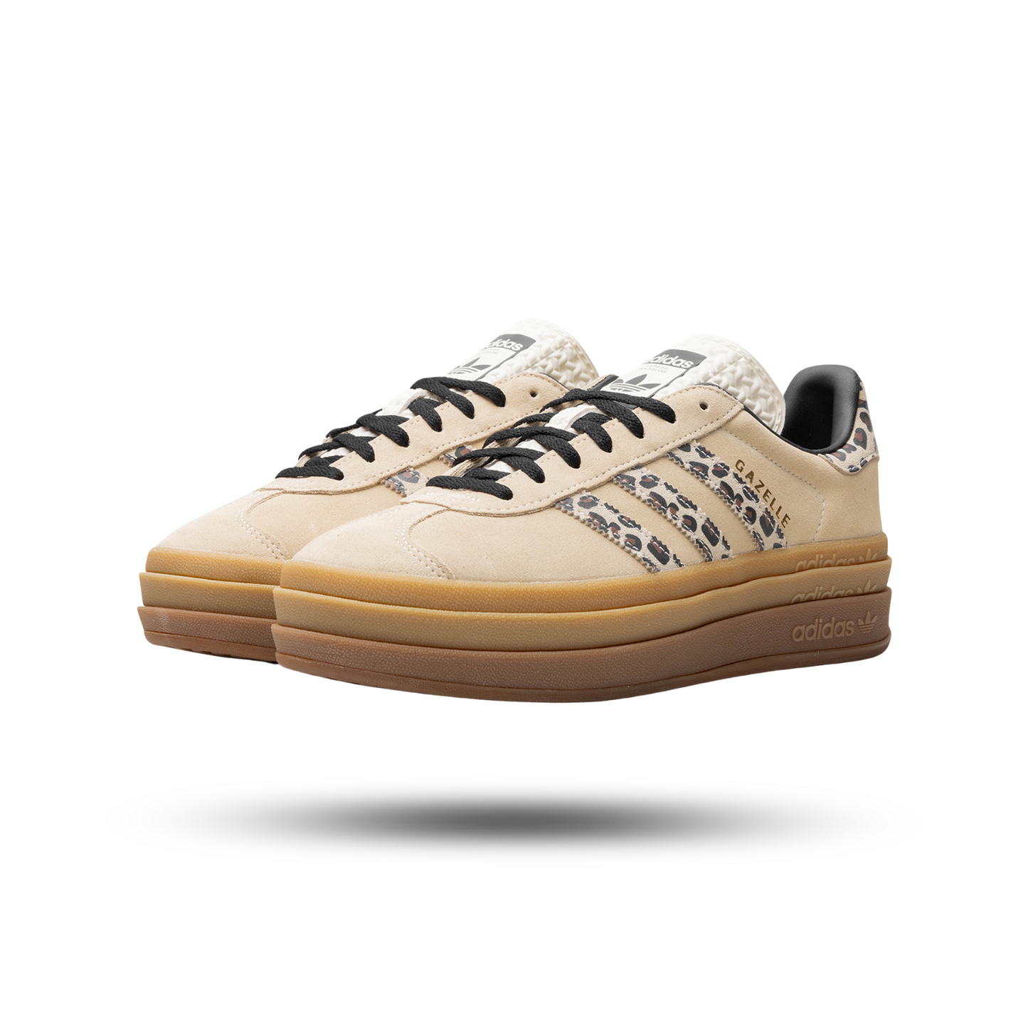 adidas Gazelle Bold Cream Black Leopard (Women's)