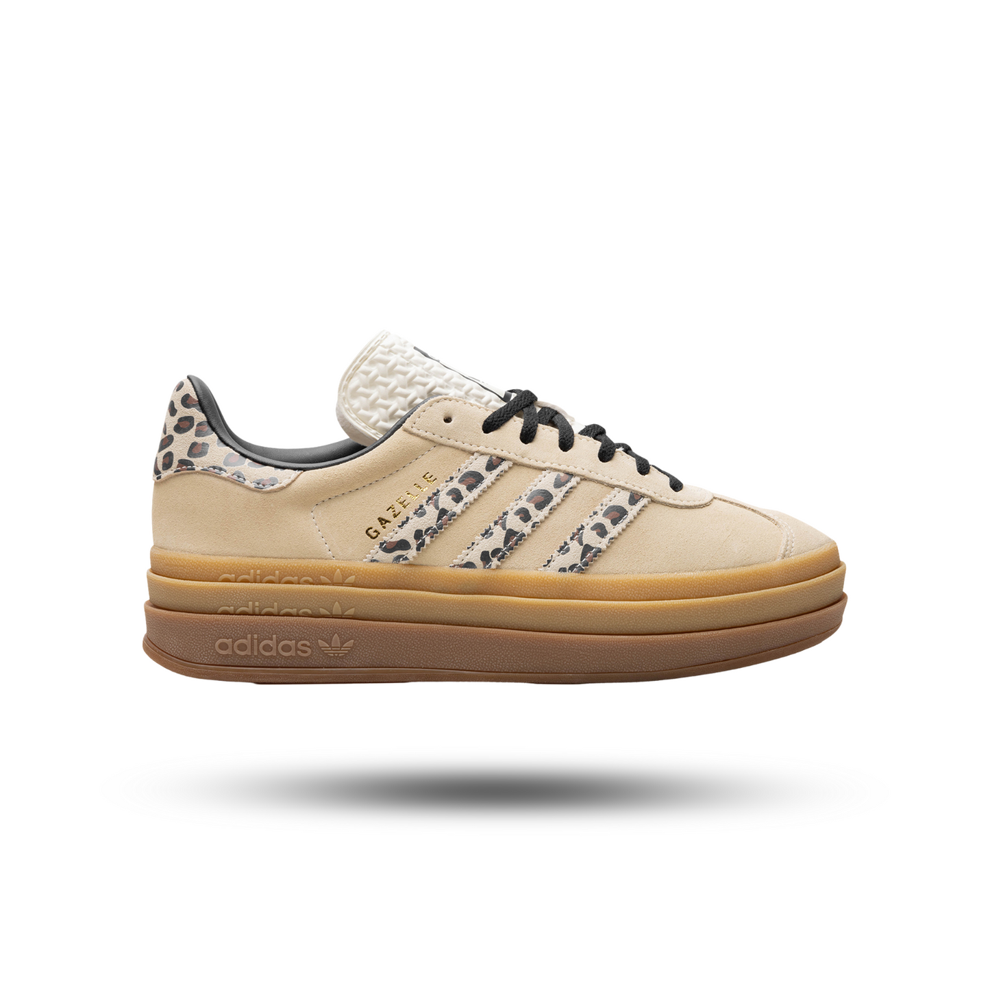 adidas Gazelle Bold Cream Black Leopard (Women's)