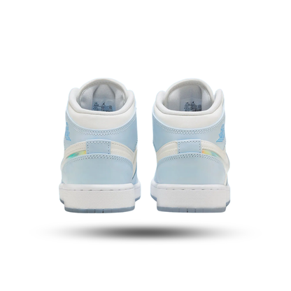 Air Jordan 1 Mid SE Glitter Swoosh (GS)