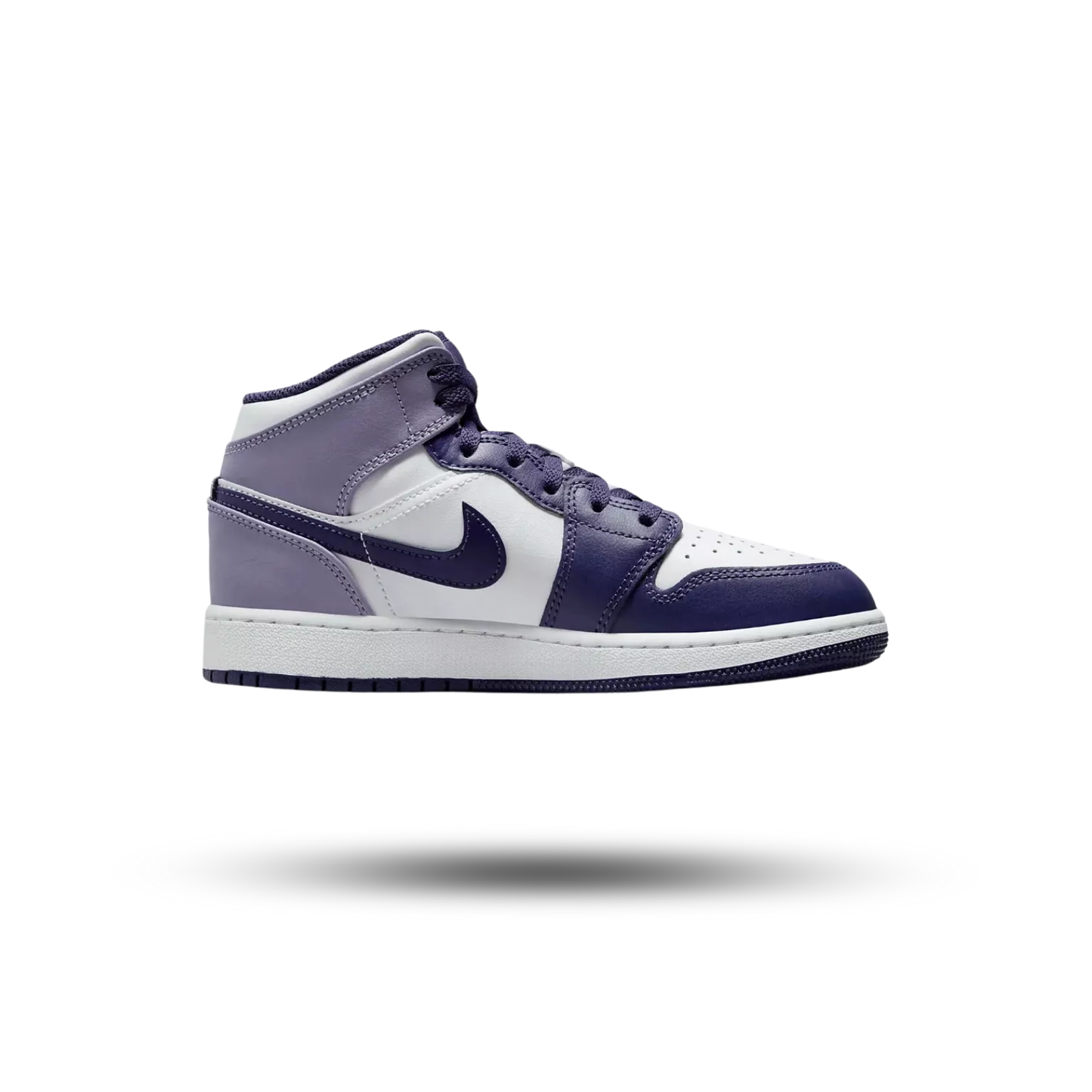 Air Jordan 1 Mid White Sky J Purple (GS)