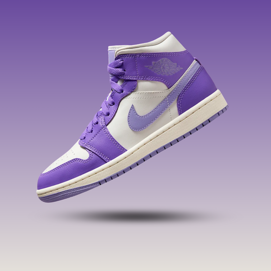 Air Jordan 1 Mid Action Grape (Women's)