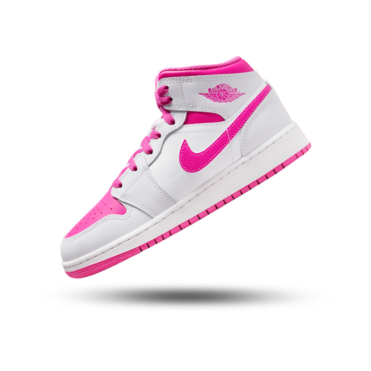 Air Jordan 1 Mid Fire Pink (GS)