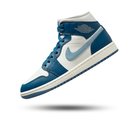 Air Jordan 1 Mid French Blue (Women's)