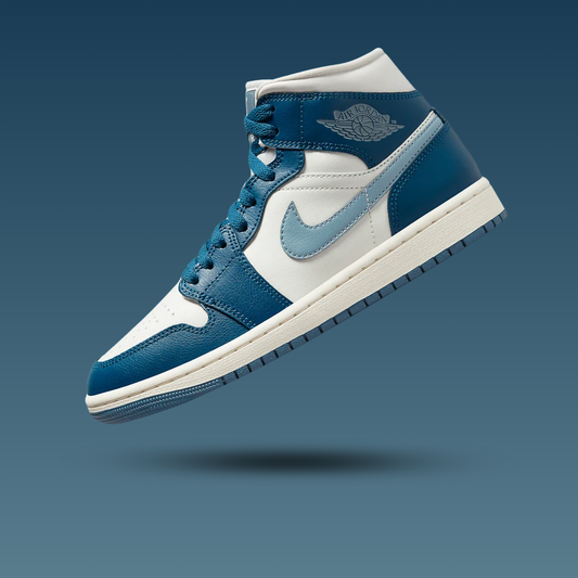 Air Jordan 1 Mid French Blue (Women's)