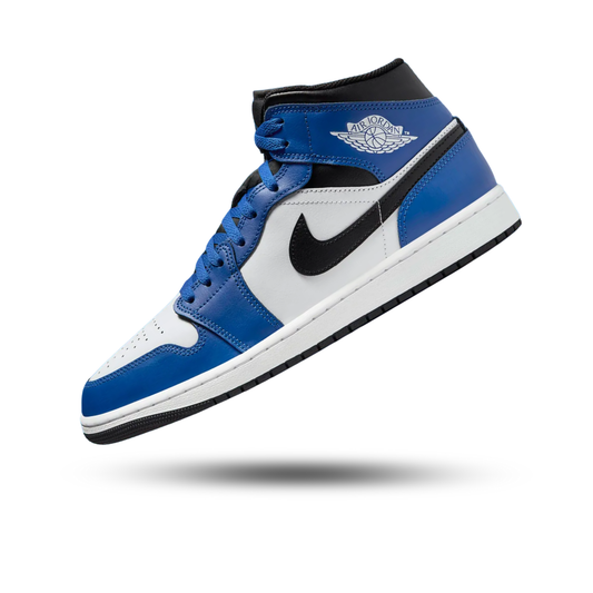 Air Jordan 1 Mid Game Royal White Black (GS)