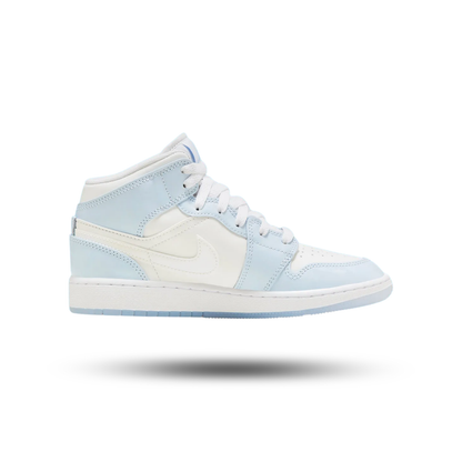 Air Jordan 1 Mid SE Glitter Swoosh (GS)
