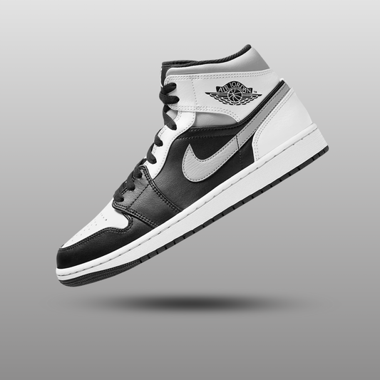 Air Jordan 1 Mid White Shadow (GS)