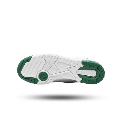 New Balance 550 White Classic Green