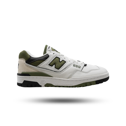 New Balance 550 White Dark Olivine