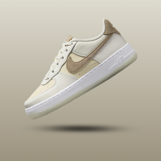 Nike Air Force 1 Low LV8 5 Sail Coconut Milk White Khaki (GS)