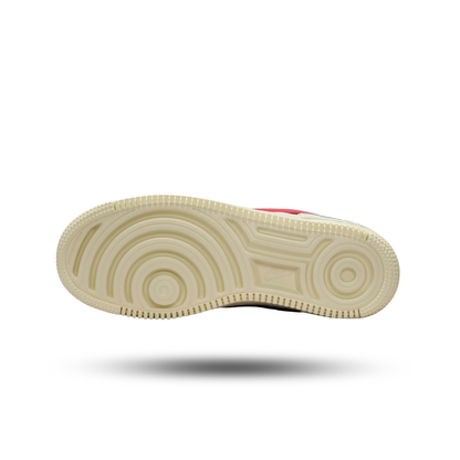 Nike Air Force 1 Low Shadow White Silver Gym Red (Women's)