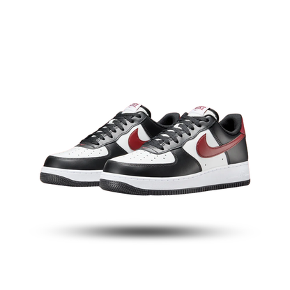 Nike Air Force 1 Low '07 Black White Dark Team Red