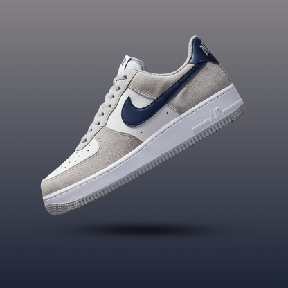 Nike Air Force 1 Low '07 Light Smoke Grey Midnight Navy