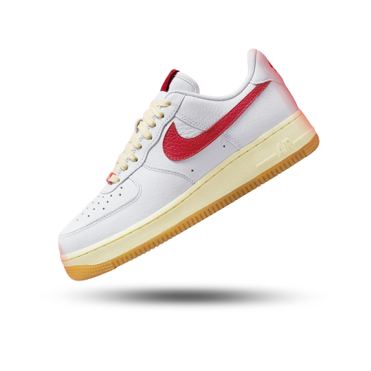 Nike Air Force 1 Low White Red Gum