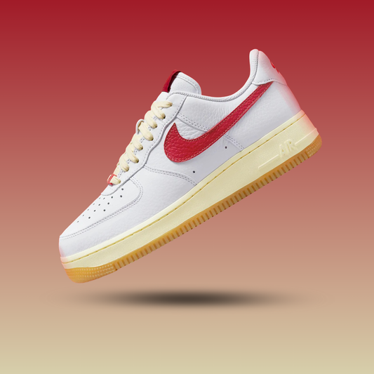 Nike Air Force 1 Low White Red Gum