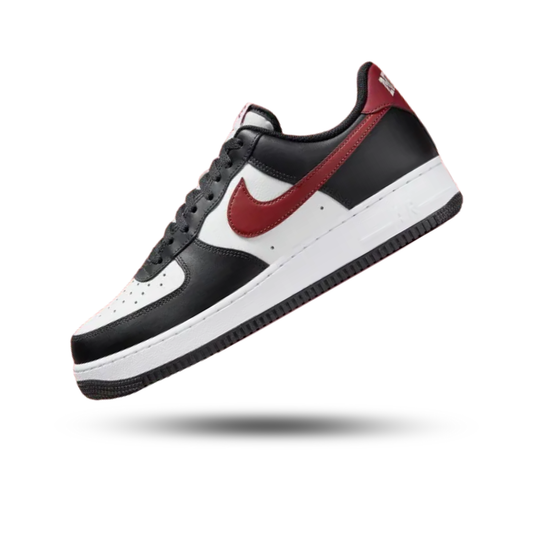 Nike Air Force 1 Low '07 Black White Dark Team Red