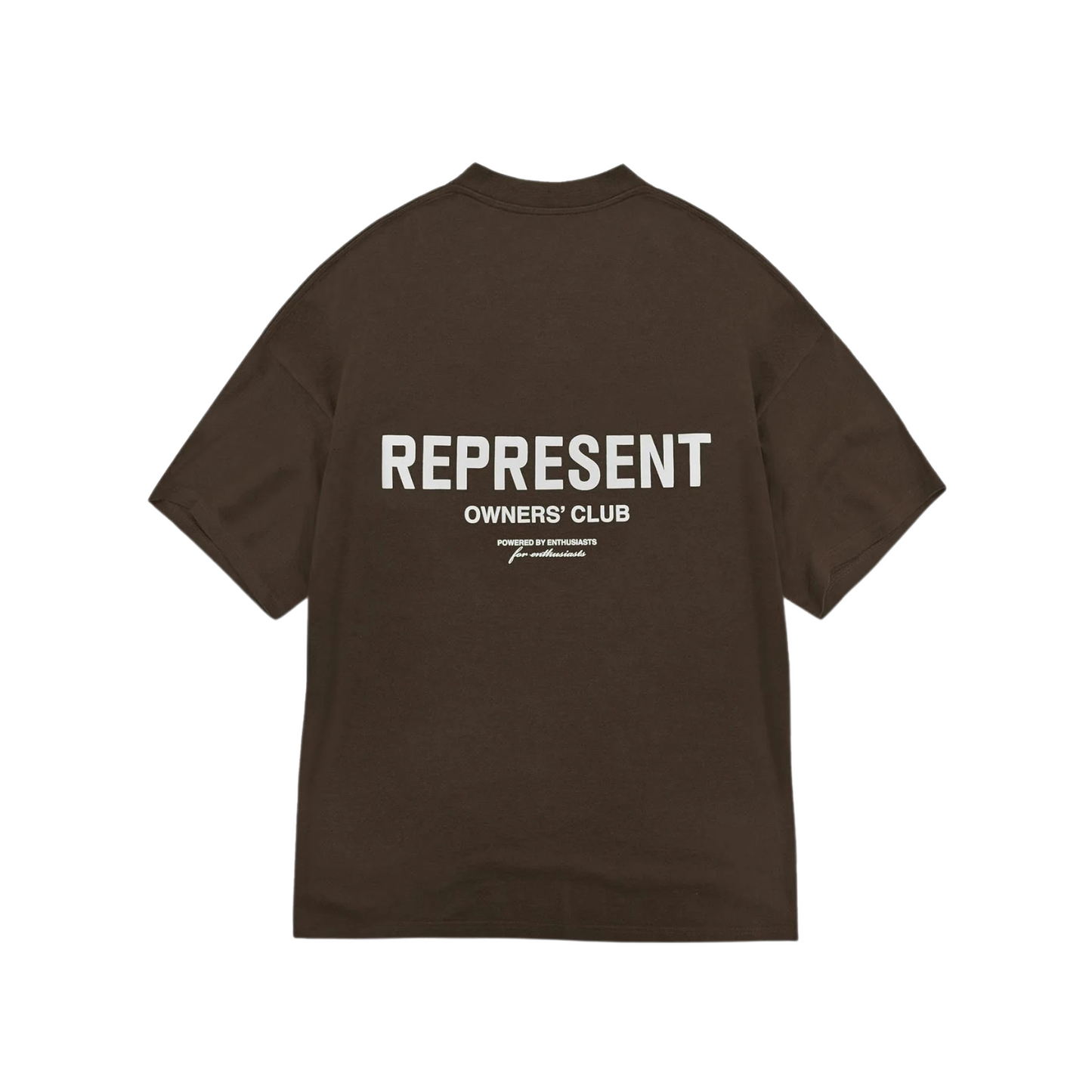 Represent Owner's Club T-Shirt Brown/White