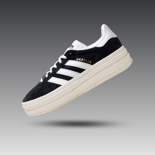 adidas Gazelle Bold Core Black White (Women's)