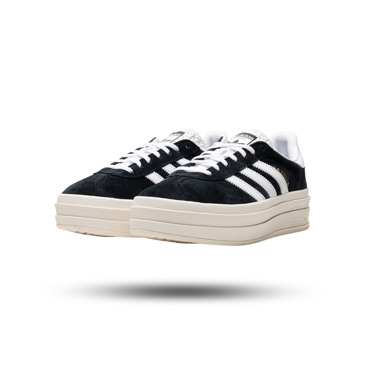 adidas Gazelle Bold Core Black White (Women's)