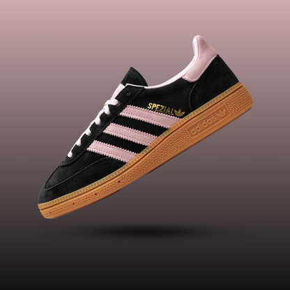adidas Handball Spezial Core Black Clear Pink Gum (Women's)