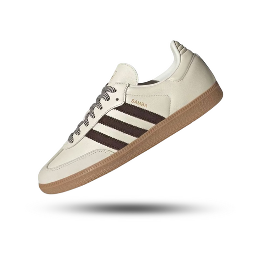 adidas Samba OG Off White Dark Brown (Women's)