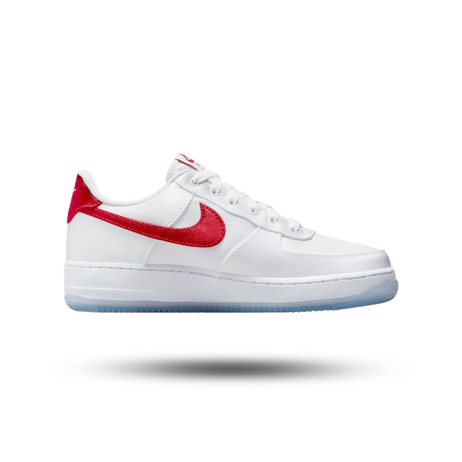 Air Force 1 Satin White Red