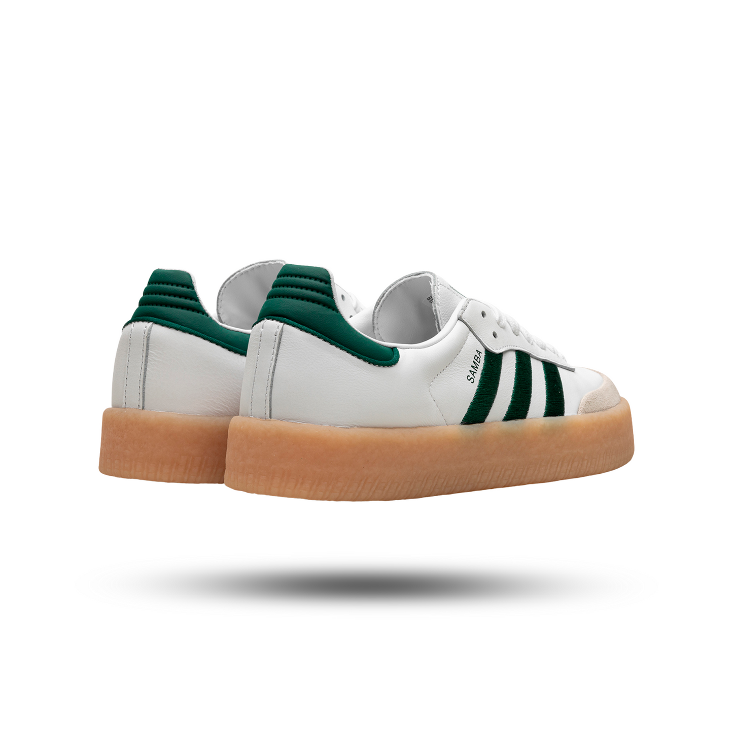 adidas Sambae White Collegiate Green Gum (Women's)
