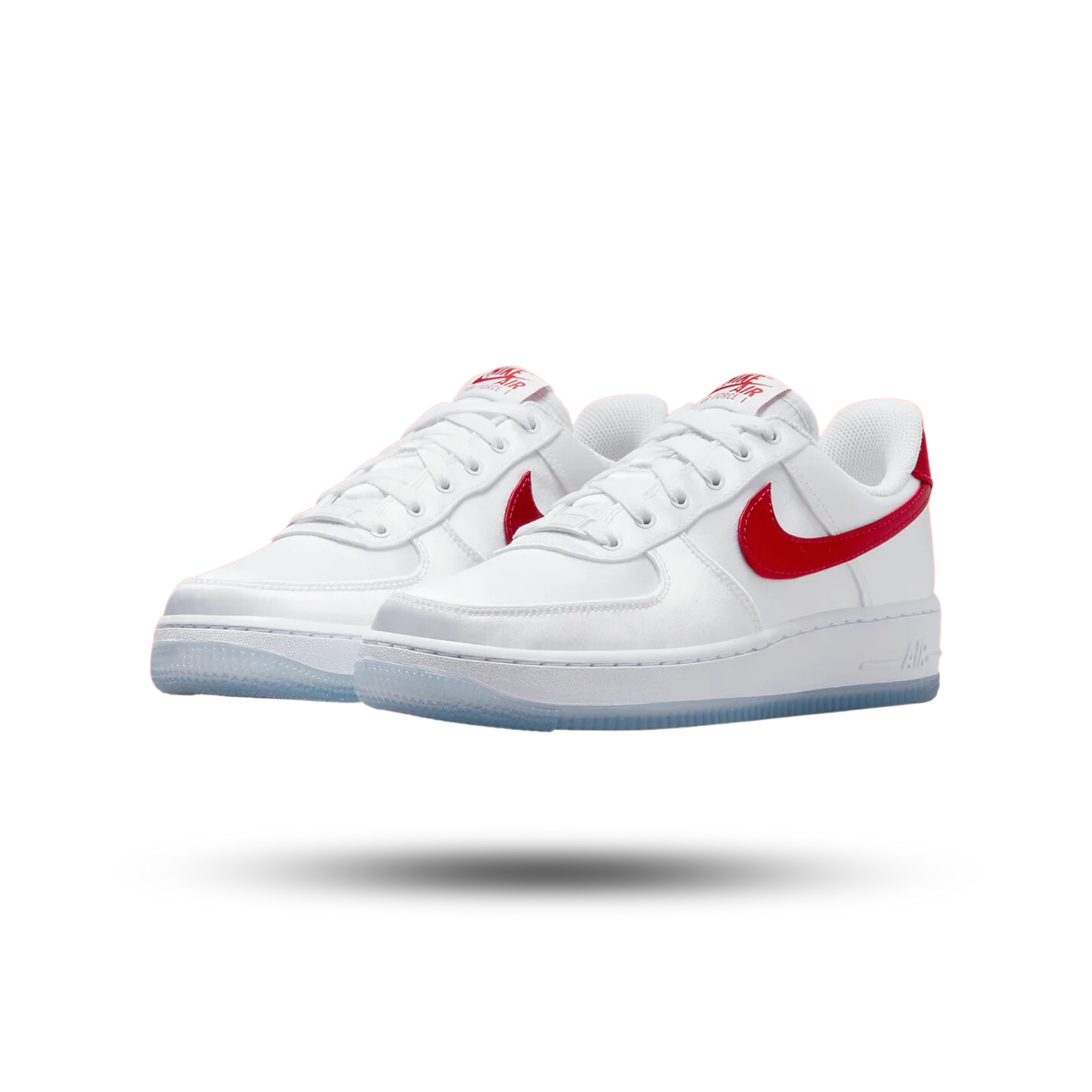 Air Force 1 Satin White Red