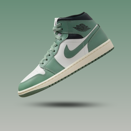 Air Jordan 1 Mid Jade Smoke (Women's)