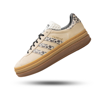 adidas Gazelle Bold Cream Black Leopard (Women's)