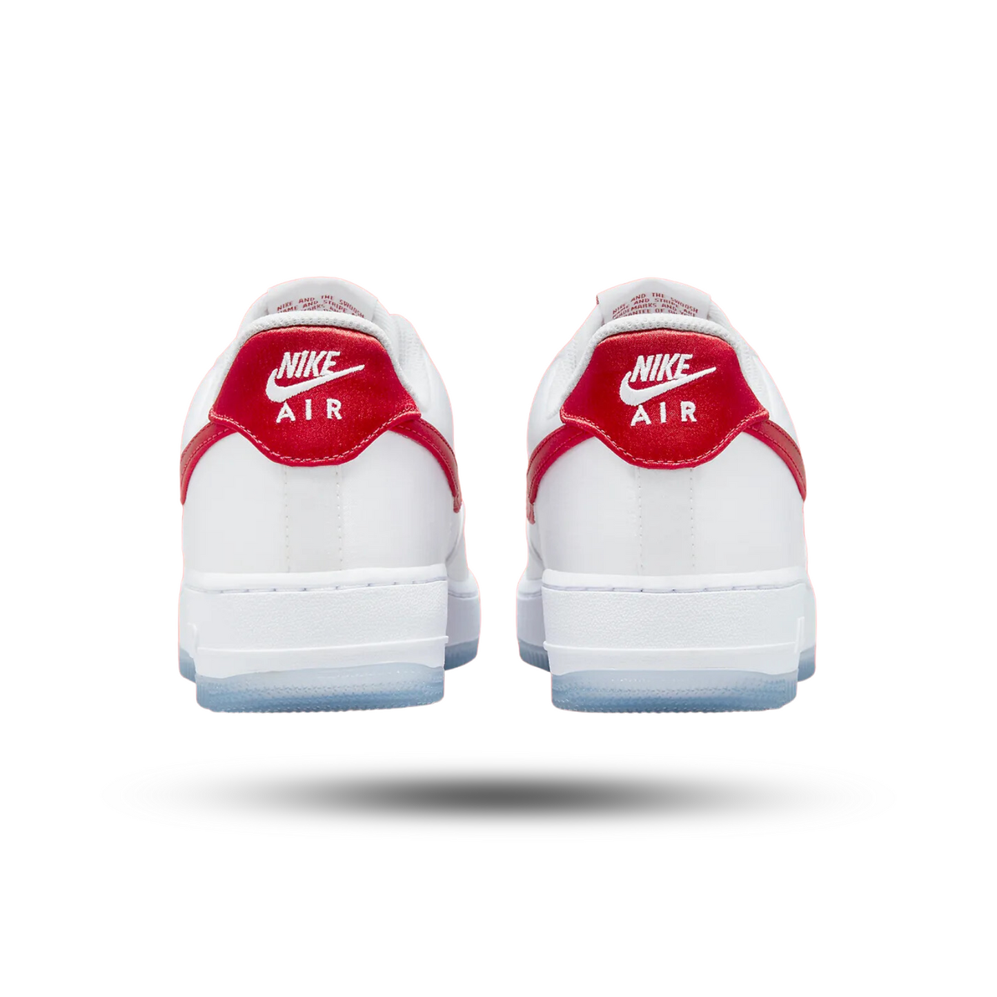 Air Force 1 Satin White Red