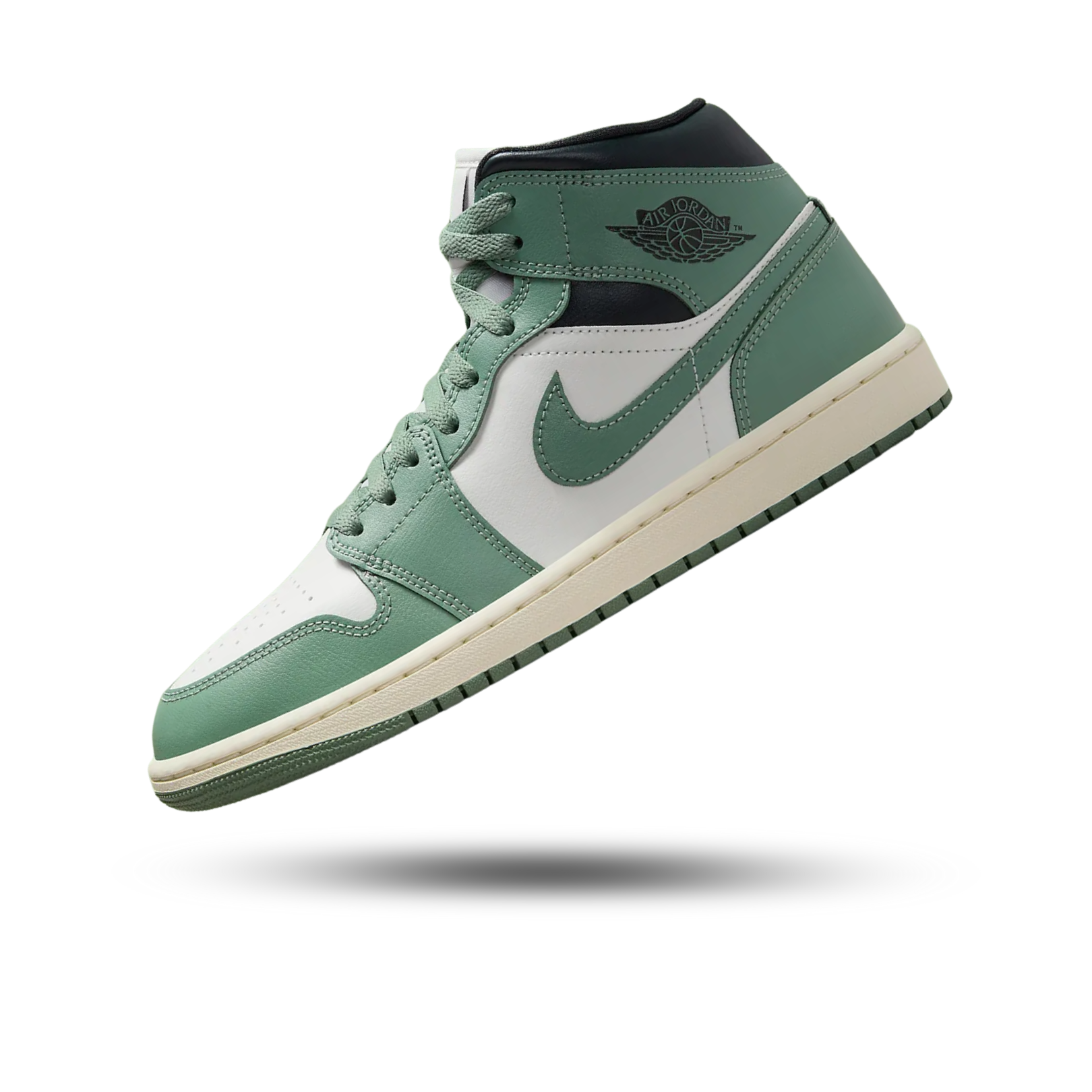 Air Jordan 1 Mid Jade Smoke (Women's)